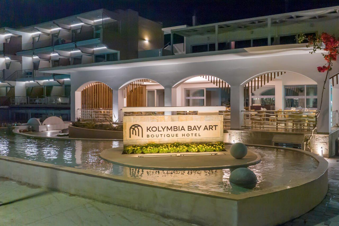 Kolymbia Bay Art Boutique Hotel - Adults Only ภายนอก รูปภาพ
