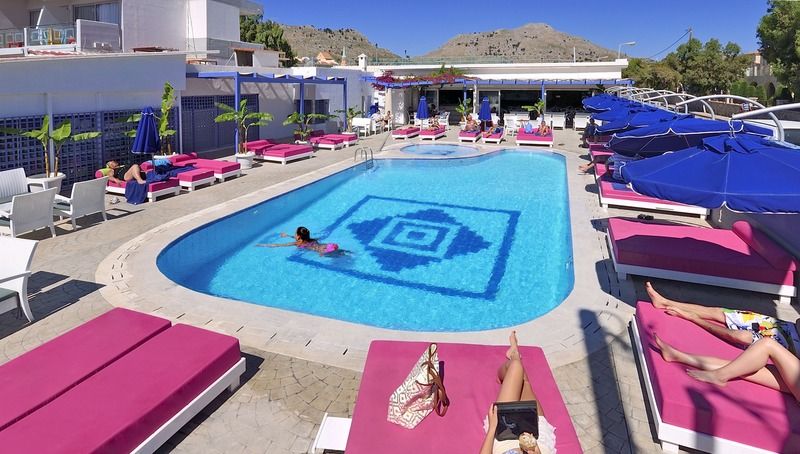 Kolymbia Bay Art Boutique Hotel - Adults Only ภายนอก รูปภาพ