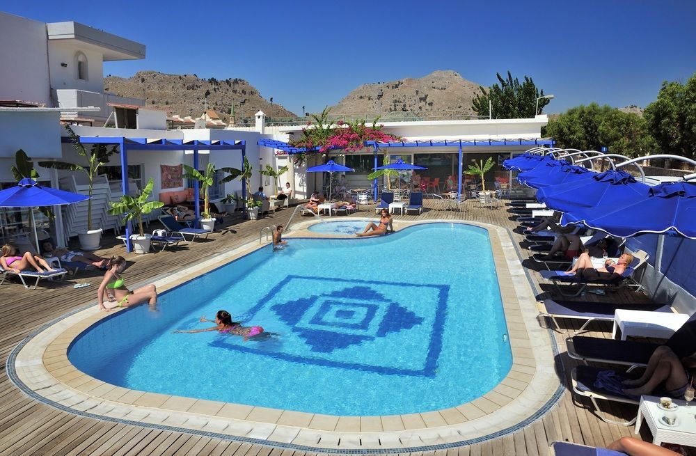 Kolymbia Bay Art Boutique Hotel - Adults Only ภายนอก รูปภาพ